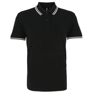 Meilleur polo régulier pour hommes Polo décontracté Coupe sèche brodée à motif solide Tissu jersey respirant Vente avant cool - Product Image 2