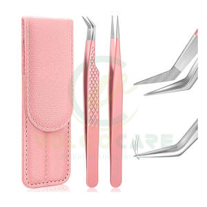 Juego de calidad premium de 3 pinzas de precisión para hombres y mujeres hechas con acero inoxidable disponibles en todos los colores y estilos - Product Image 4