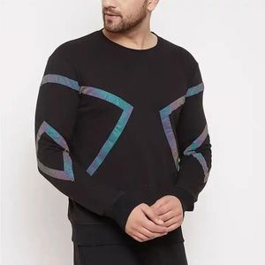 High Quality <b>Men</b> <b>Sweatshirts</b> Basics Cotton Blended Blank <b>Plain</b> Casual Wear 100% Cotton Thick Fleece Solid Color Drop Shoulder - Product Image 5