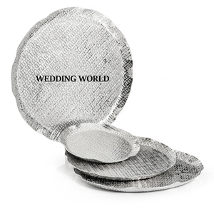 Set Of Three Chocolate <b>Tray</b> Gold Plated <b>Table</b> Decorative Chocolate Platter High Quality Designer Chocolate <b>Tray</b> - Product Image 6