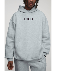 Sudadera con Capucha Reversible de Felpa Francesa sin Cordones, Precio al por Mayor, Uso Diario, Abrigada, para Adolescentes y Adultos, Ropa Deportiva Masculina - Product Image 3