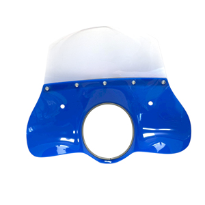 Mosquitera azul modelo 'Classic' para Lambretta LI S3 (incluye juego de soportes) - Product Image 2