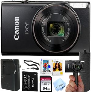 IXY 650 ELPH 360 HS Digital <b>Camera</b> with 64GB Memory Card <b>Stabilizing</b> Grip Software B-Series Accessories - Product Image 3