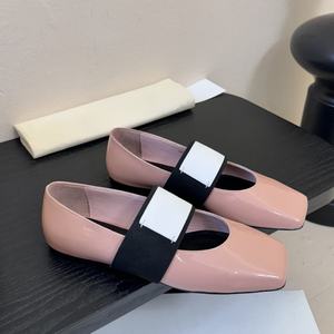 รองเท้าบัลเล่ต์ส้นเตี้ยดีไซน์สปริง รองเท้าแมรี่เจนแบบผูกเชือก รองเท้าส้นแบนใส่สบายสำหรับผู้หญิง รองเท้าแฟชั่นสำหรับผู้หญิง - Product Image 2