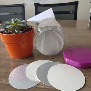 Sam Lan Aluminium 1,5 pouce, doublure alimentaire à visser facile à ouvrir, température maximale 200°F pour bouchons de bouteilles - Product Image 3