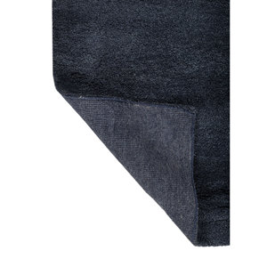 Alfombra de Lana y Seda Azul Manifest, Tejida a Mano, Estilo Tabriz, Color Sólido, para el Hogar, Sala de Estar, Pasillo, Forma Rectangular, Skws-122 - Product Image 5