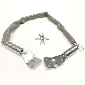 Chaîne de contrôle de porte standard en zinc #1322 avec couvercle pour salle de bain et cuisine Quincaillerie 25" - Product Image 2