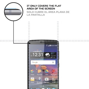 อุปกรณ์ป้องกันหน้าจอกันกระแทกสำหรับโทรศัพท์มือถือ ZTE MAX Blue LTE - Product Image 4