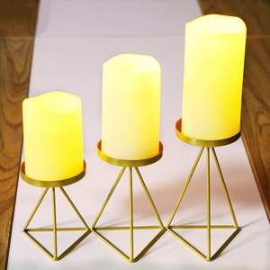 Wholesale Luxurious Antique <b>Gold</b> Metal <b>Candle</b> Stands for Upscale Home Decoration at Lowest Price BY HF CRAFTS - Product Image 5