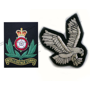 High Quality Customized Embroidered Badges Patches 3D Design Beads Decoration Fashionable Bullion Wire <b>Material</b> Top-notch - Product Image 6