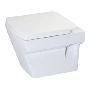 Baño de porcelana Estándar europeo Cerámica Sanitaria Ware - Titan Wall Hung Toilet Commode EWC WC Pan DE LA India - Product Image 1