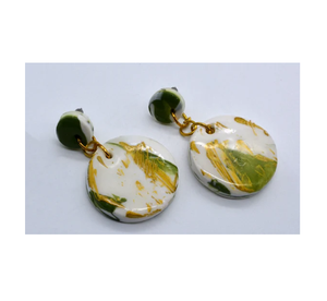 Bijoux de luxe boucle d'oreille en résine nouvelle arrivée réception Porter à l'air adorable de haute qualité Produit exigeant - Product Image 6