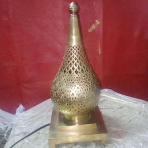 Lámpara de estilo marroquí de mesa europea decorativa antigua de mejor diseño, Bombilla Edison, luz de decoración del hogar - Product Image 1