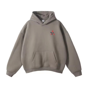 High Quality Cotton Heavy Weight Oversize Hoodie <b>Thick</b> <b>Fleece</b> Plain Blank Custom Men Hoodies - Product Image 2
