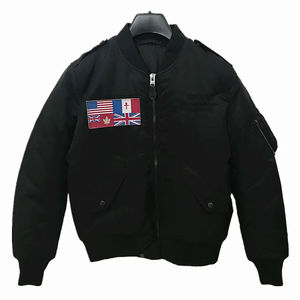 Vestes universitaires personnalisées de haute qualité Nouveau style tendance pour hommes Bomber à col de baseball Veste de vol M1 Veste de vol en toile d'hiver Motif de tissu - Product Image 5