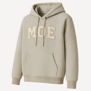 Sweat-shirts tendance streetwear avec logo en strass pour homme, pull-over entièrement orné de strass avec cordon de serrage, logo personnalisé, OEM disponible - Product Image 6