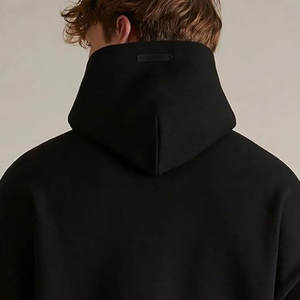 Men's Oversized Heavyweight Fleece Breathable Customized Hoodie Set Plus Size Casual Streetwear Sweatshirts Hooded Collar Woven - Product Image 3