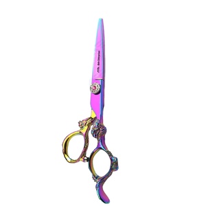 Premium Offset Handle Logo Salon Hair Cuttinng Tijeras Peluquería Tijeras de peluquería Instrumentos de belleza Tijeras de corte de cabello - Product Image 1