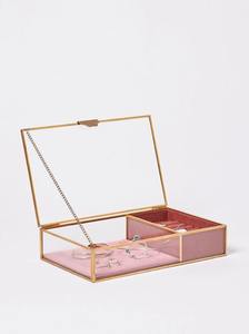 Boîte à bijoux en métal haut de gamme, écologique, personnalisable, étui de rangement pour femmes, décoration de commode, cadeau prêt à offrir - Product Image 4