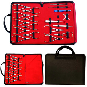 Juego de instrumentos de ortodoncia básica Dental de 18 piezas de calidad superior Kit compuesto de fuente manual - Product Image 3