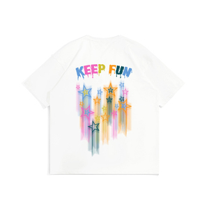 OEM Premium <b>Men's</b> Oversized T-<b>Shirt</b> Heavyweight 100% Cotton Custom Logo & Design 3D Pattern <b>Collarless</b> Summer - Product Image 2