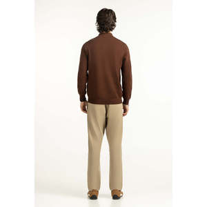 Pull en tricot à capuche pour homme, coupe classique MN-SWT-WS25-063, motif et logo imprimés, automne et printemps - Product Image 4