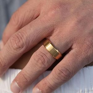 2pcs người đàn ông của vòng <span class=keywords><strong>Spinner</strong></span> cho sự lo lắng cứu trợ thép không gỉ màu đen và vàng <span class=keywords><strong>Fidget</strong></span> lo lắng nhẫn Nhẫn người đàn ông với nhiều - Product Image 2