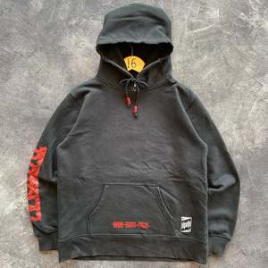Nouveau Style épais poids lourd FOOTES imprimé sweat à capuche pull doux garder au chaud hommes surdimensionnés unisexe noir imprimé manches panneau à capuche - Product Image 4