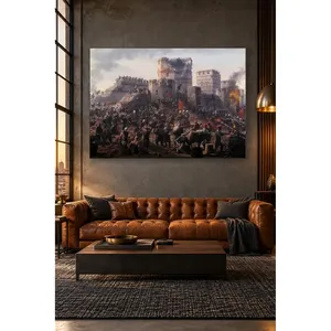 Fida Walls Breached in Smoke Impression sur toile - Product Image 3