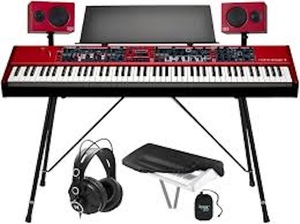 Clavier de scène haut de gamme neuf Stage 4 88 touches avec support de clavier Omega Pro et pédale de sustain, prêt pour une livraison mondiale - Product Image 6