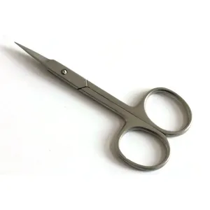 Ciseaux à cuticules professionnels et pointus pour manucure, ciseaux à petites cuticules incurvées à ongles extra fins, pointe émoussée, meilleurs ciseaux à manucure - Product Image 1