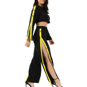 Chándal de entrenamiento de mujer de gran tamaño informal de invierno totalmente personalizado, conjunto de chándal de manga larga con capucha de corte regular - Product Image 2