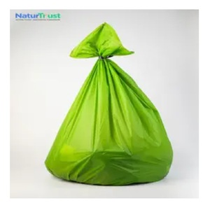 100% bolsas de basura PLA respetuosas con la tierra para uso doméstico disponibles a granel de fabricante indio - Product Image 3