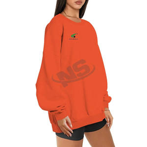 Sudadera Ligera para Mujer Hecha en Fábrica, Tela Premium, Mangas Largas, Tinte Liso, Suave y Cómoda, Nueva Llegada - Product Image 5
