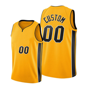 Personalizado nombre del equipo deportes impresión Jersey negro rojo rosa transpirable baloncesto Jersey Laker baloncesto Jersey logotipo personalizado Oem - Product Image 2