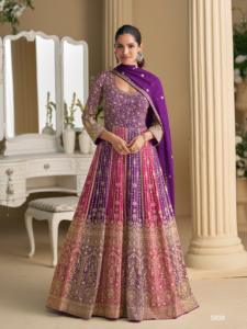 Robe Anarkali Rutba de qualité exceptionnelle pour les fonctions de mariage ou les tenues festives et les événements du soir, disponible en grande quantité - Product Image 4