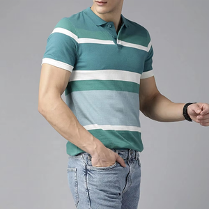 Nouvelle Collection Polo Sport Homme Manches Courtes Col 3 Boutons Coupe Classique Golf Décontracté Personnalisation Marque Options de Taille Fabrication Usine - Product Image 4