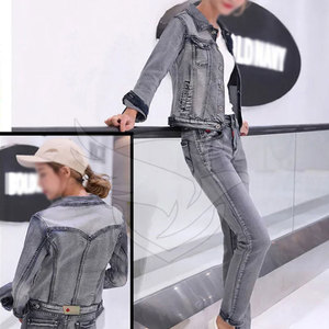 Nouvelle veste en jean unisexe à la mode 100% coton tenue décontracté veste en jean unisexe de style unique pour la vente en ligne - Product Image 3
