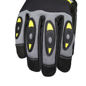 Gants de mécanicien en cuir de qualité supérieure avec anti-vibration et résistance à la chaleur Conception personnalisable Construction durable - Product Image 4