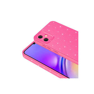 Coque de protection antichoc en silicone scintillant de luxe pour Samsung Galaxy A05, style Ins, fine et ajustée, compatible 7 Plus - Product Image 3