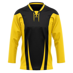 Ropa deportiva personalizada de fábrica Ropa de hockey sublimada Jersey Deportes Hockey sobre hielo Jersey Poliéster - Product Image 3