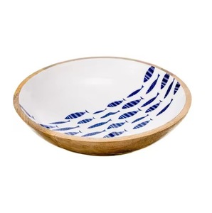Tazón para Servir de Madera de Acacia de Alta Calidad, Construcción Duradera de Madera Dura, Superficie Pulida para Uso en el Hogar, Hoteles y Restaurantes, Fabricado por Lodi Impex - Product Image 2