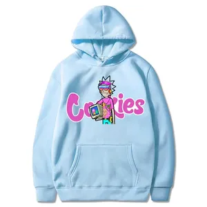 Sweat-shirt sport tendance 2026, imprimé anime cookie, en polaire, pour homme et femme, même style - Product Image 3