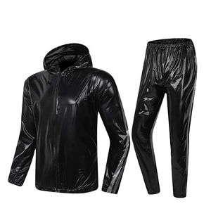 Traje de sauna personalizado de moda gimnasio Fitness hogar para mujeres pérdida de peso-Material de fibra de poliéster - Product Image 1