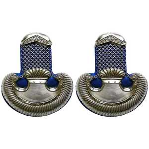 Saudi Arabia with gold-colored cord fringes Red and <b>Yellow</b> Epaulette Shoulder Boards with Gold Bullion Wire Fringe Embroidered - Product Image 3