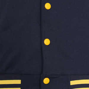 เสื้อแจ็คเก็ตเบสบอลวิทยาลัยปักลายเชนิลคุณภาพสูงแบบกำหนดเองสำหรับผู้ชาย เสื้อแจ็คเก็ตเลตเตอร์แมนปักลายวาร์ซิตี้ - Product Image 4