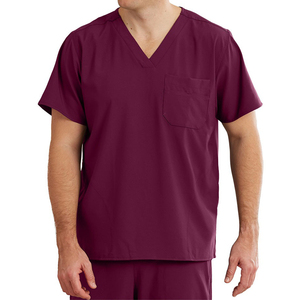 ชุดขัดตัวสำหรับแพทย์ประจำโรงพยาบาลระบายอากาศได้ดีชุดแฟชั่นคอวีสำหรับทุกเพศ - Product Image 3