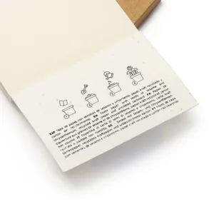 Quaderno Ecologico Riciclato con Semi per Gadget Promozionali - Product Image 2