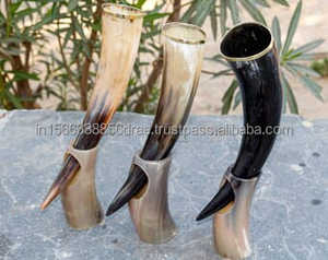 Chope à bière nordique jetable écologique Viking 500 ml, qualité supérieure, qualité alimentaire, gobelet froid pour les fêtes et le cornet à boire - Product Image 5