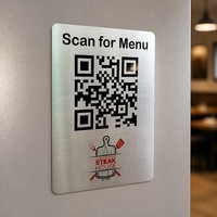 Etiqueta Metálica Personalizada de Vinilo Impermeable con Código QR Grabado con Láser para Botellas de Perfume, Directo de Fábrica OEM